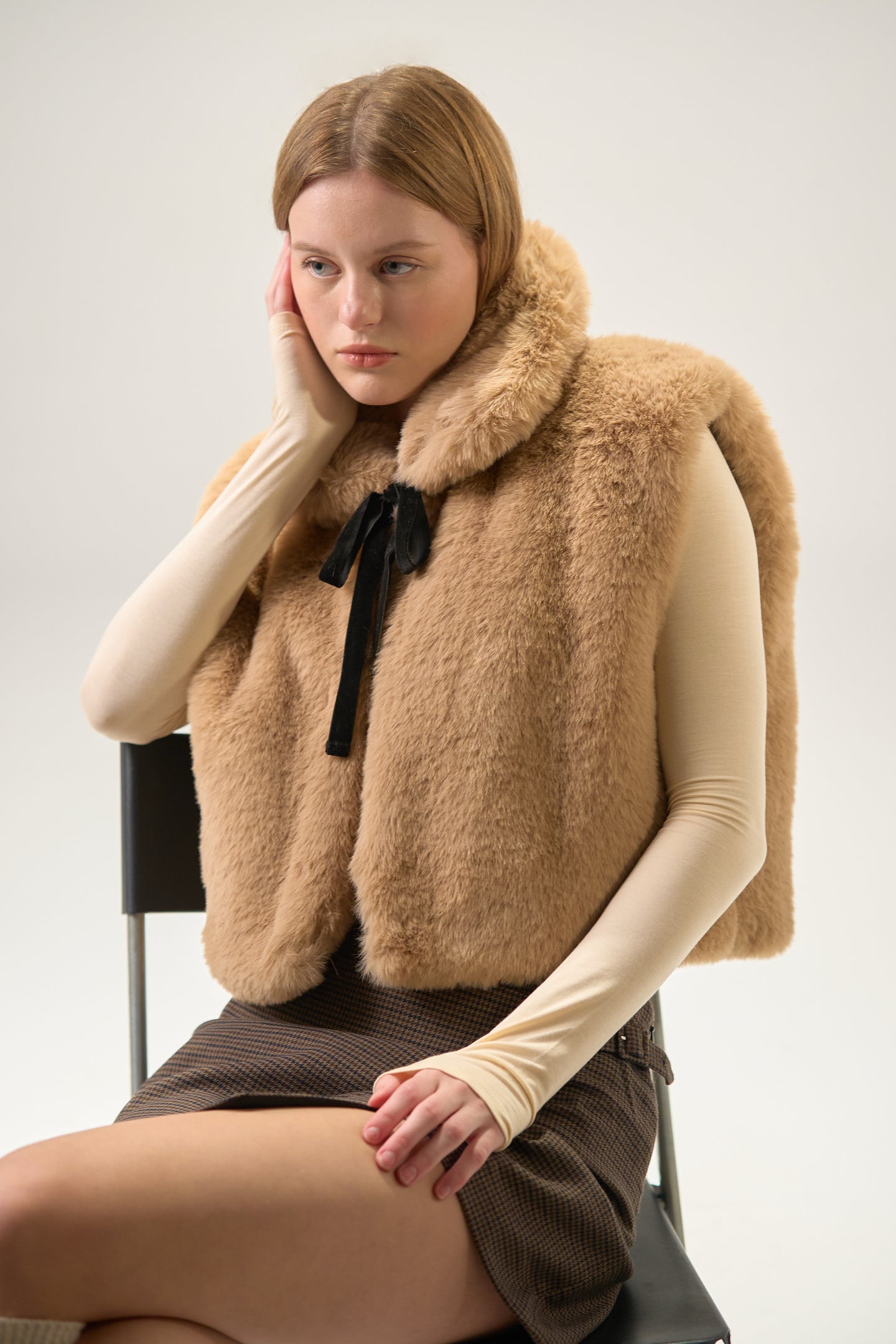 Chino Fur Gilet